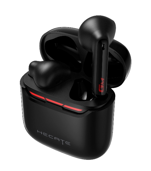 Наушники TWS Edifier Hecate GM3 Plus черный, вкладыши, Bluetooth, до 5.5 ч