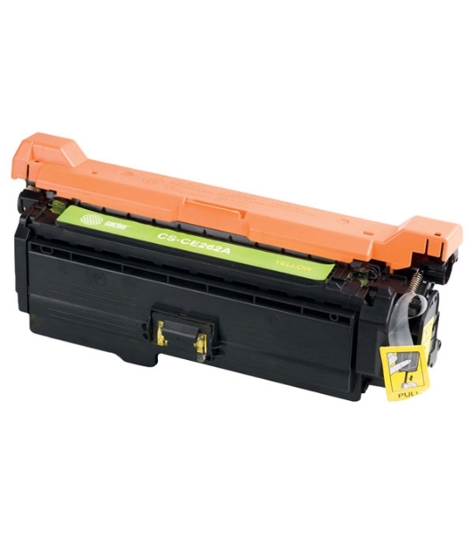 Картридж лазерный Cactus CS-CE262A желтый (11000 стр.) для принтеров HP Сolor LaserJet CP4025/CP4525/CM4540