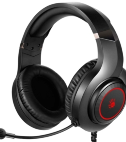 Гарнитура Bloody G220 чёрный, проводная, подсветка