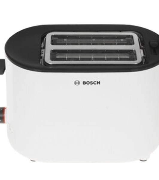 Тостер Bosch TAT2M121 белый, 950 Вт, 2 слота