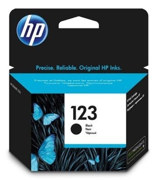 Картридж струйный HP 123 (F6V17AE) черный, 120 стр., для DeskJet 2130