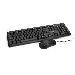 Комплект клавиатура+мышь ExeGate Professional Standard Combo MK120 проводной, USB, 1000 DPI, чёрный, фото13