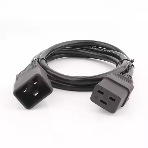 Шнур сетевой Rexant IEC 320 C19 – IEC 320 C20 3x1,5мм², 5м, фото 1