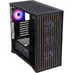 Корпус Formula V Line TimberLine T0 Black, ATX, wood+plastic front, TYPE-C*1, USB3.0*2, FRONT 3x120мм FRGB, REAR 1x120мм FRGB, фото14