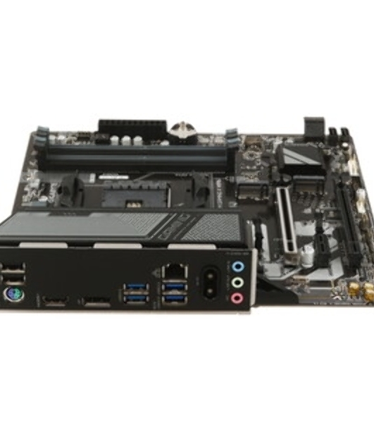 Материнская плата Gigabyte B550M GAMING X WIFI6, AM4, AMD B550, 4xDDR4, 4xSATA, 2xM.2, 1xPCIe 4.0 x16, 1xPCIe 3.0 x4, 1xPCIe 3.0 x1, 1xDP, 1xHDMI, 1x1Gb LAN, Wi-Fi 6, Bluetooth 5.3, 4xUSB-A 5Gbps, 2xUSB-A 2.0, 3x3.5 мм, 7.1, mATX