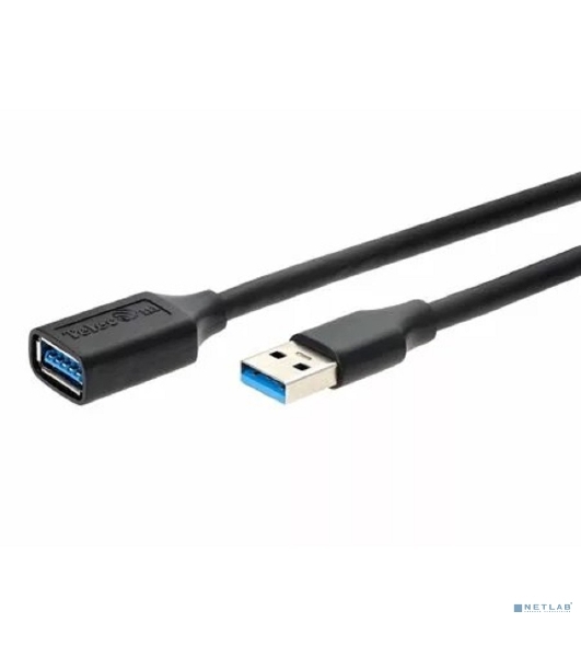 Кабель удлинительный USB3.0 Am-Af 1m Telecom черный (TUS708-1M)