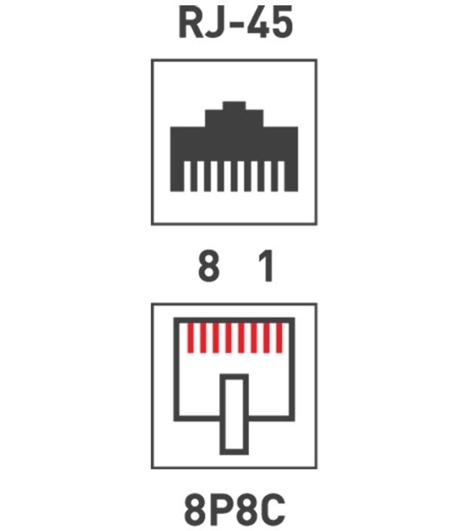 Розетка компьютерная Rexant 2-м ОП RJ45 CAT.5E бел.