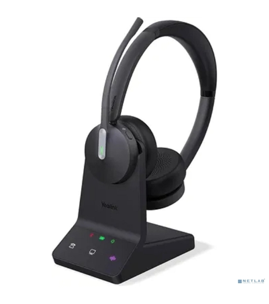 Гарнитура Yealink WH64 Dual UC чёрный, беспроводная, радиоканал, до 16 ч