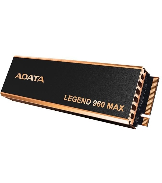 Накопитель SSD ADATA LEGEND 960 MAX, 1Tb, PCIe 4.0 x4, M.2 2280, NVMe, R/W 7400/6000, с радиатором