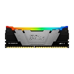 Оперативная память Kingston Fury Renegade, DDR4, 16GB (1x16GB), 3200MHz, CL16, DIMM, с радиатором, RGB, серебристый/черный, фото8