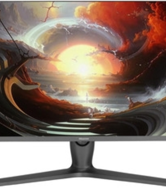 Монитор 27' Hisense 27G7Q-PRO IPS/Mini-LED 3840x2160, 160 Гц (UHD)/320 Гц (FHD в Dual Mode), 1 мс, 16:9, 350 кд/м² (типичная), 1600 кд/м² (пиковая), 2×HDMI 2.1, DP 1.4, USB-C, USB Hub (2×USB 3.2 Gen1), 3.5 Jack, DisplayHDR 1400, FreeSync Premium, серый