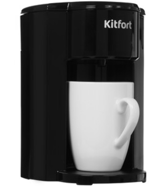 Кофеварка капельная Kitfort KT-763 350Вт черный