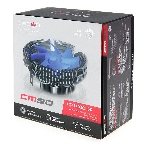 Кулер CROWN для процессора CM-90 (Для Intel и AMD,TDP до 95 Ватт,Низкая посадка радиатора,Гидродинамическии подшипник,Размер: 115x110x57 мм), фото10