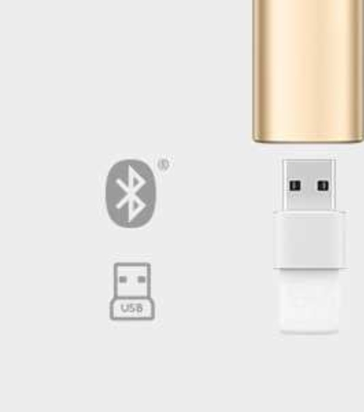 Презентер беспроводной Logitech Spotlight золотистый, радиоканал, USB, кнопки - 3