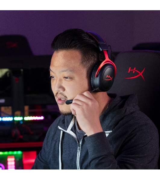 Гарнитура HyperX Cloud II красный, проводная, совместимость с консолями