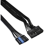 Компьютерный корпус Minitower ExeGate EX286425RUS BA-309-400W-8 (mATX, БП AA400 с вент. 8см, 2хUSB, HD аудио, черный), фото6