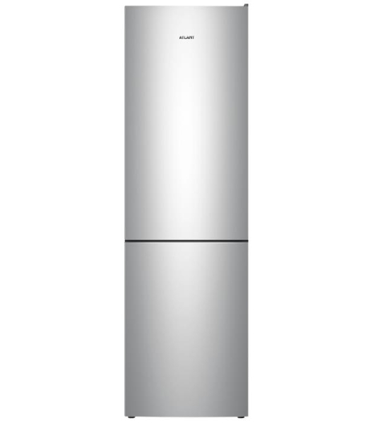 Холодильник Atlant XM-4624-181 серебристый двухкамерный 228/119л морозилка снизу