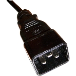 Шнур питания С13-C20, 3х0.75, 220В, 10А, черный, 3 метра, фото3