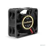 Вентилятор для корпуса ExeGate EX04020S2P черный, 40 мм, 6500 об/мин, 28 дБ, 2 pin, фото6