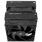 Кулер для процессора Thermalright Royal Pretor 130 (4-pin PWM, 158мм, Ni/Cu, 6x6мм, 1x120+1x130мм, 80.45CFM/81.88CFM, 29.4dBA/28.3dBA, 2150PM/1750RPM, S: 1200, 1700, 1851, 2011, 2066, 115X, AM4, AM5, silver, black), фото14