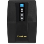 Источник бесперебойного питания ExeGate EX292764RUS SpecialPro UNB-600.LED.AVR.2SH.RJ.USB 600VA/360W, LED, AVR, 2*Schuko, RJ45/11, USB, черный, фото12
