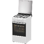 Плита газовая Darina 1B1 GM 441 008 W белый/черный, конфорок 4 шт, духовка 50 л, 50 см x 85 см x 51 см, фото7