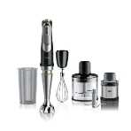 Блендер погружной Braun Multiquick 9 MQ9138Xl черный, 1200 Вт, плавная регулировка, турбо, фото 1