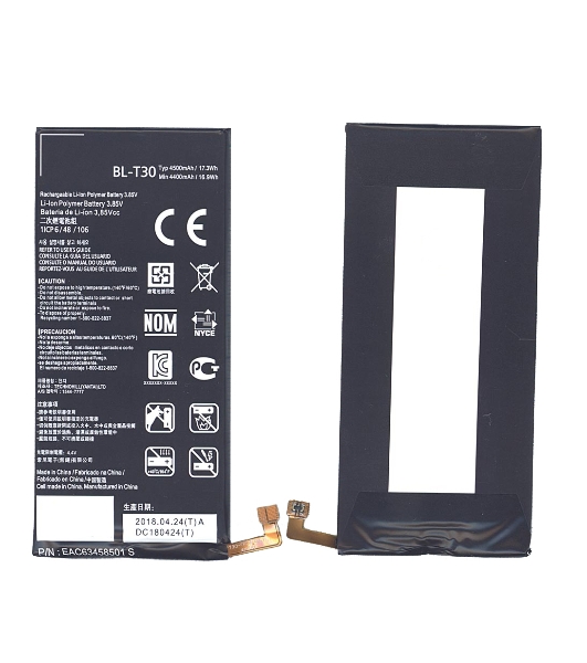Аккумуляторная батарея BL-T30 для LG Fiesta 4500mAh/17.33Wh 3,85V