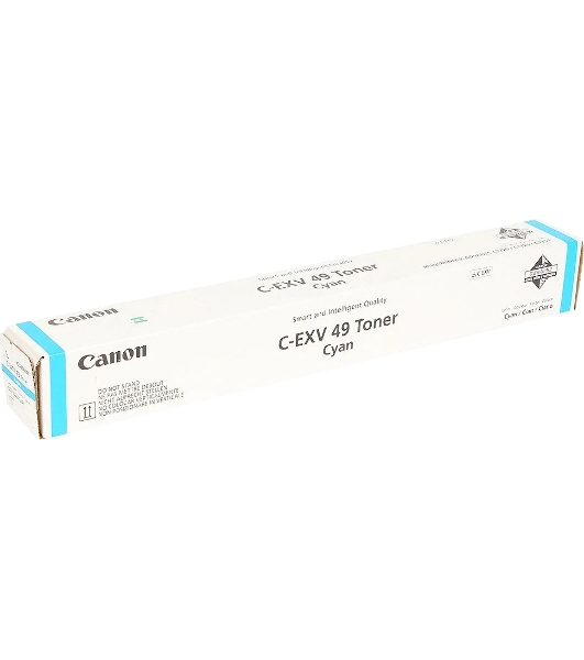 Картридж лазерный Canon C-EXV49C (8525B002) голубой (19 000 стр.) для Canon imageRUNNER ADVANCE серий C3300, C3500, DX C3700, DX C3800