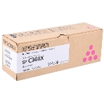 Картридж лазерный тип SP C360X малиновый для Ricoh SP C361SFNw (9K, только для МФУ), фото 1
