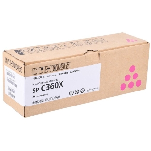 Картридж лазерный тип SP C360X малиновый для Ricoh SP C361SFNw (9K, только для МФУ)