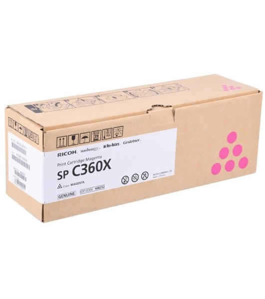 Картридж лазерный тип SP C360X малиновый для Ricoh SP C361SFNw (9K, только для МФУ)