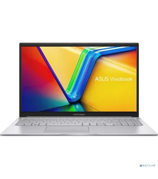 Ноутбук ASUS VivoBook X1504VA-BQ4060/15.6'/IPS/Intel Core 3 100U/16Gb/512Gb SSD/Intel Graphics/noOS/серебристый/1.7kg