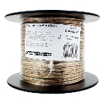Акустический кабель Cablexpert CC-TC2x0,5-100M, прозрачный, 100 м, на катушке, фото 1