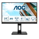 Монитор 23.8' AOC 24P2Q IPS 1920x1080, 75 Гц, 4 мс, 16:9, 250 кд/м2, 1xHDMI, 1xDP, 1x3.5 мм, черный, фото9