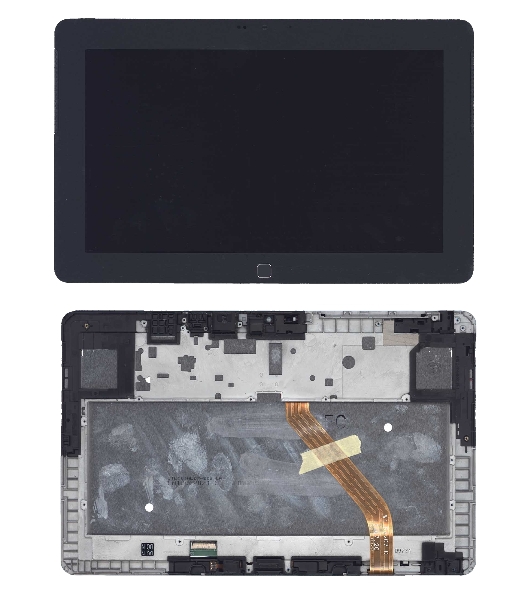 Модуль (матрица + тачскрин) для Samsung ATIV Tab GT-P8510 черный с рамкой