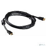 Кабель аудио-видео Buro HDMI (m)/HDMI (m) 3м. феррит.кольца черный HDMI-19M/19M-3M-MG, фото2