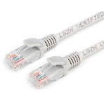 Патч-корд Premier PP31-1M-LSZH 1Гбит/с UTP 4 пары cat.5E CCA molded 1м серый RJ-45 (m)-RJ-45 (m), фото4