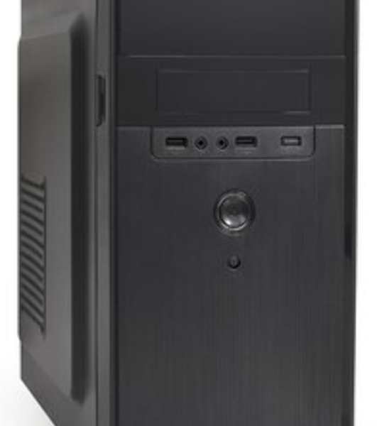 Компьютерный корпус Minitower ExeGate EX286427RUS BA-309-500W-8 (mATX, БП AA500 с вент. 8см, 2хUSB, HD аудио, черный)