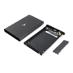 Внешний корпус 2.5' Gembird EE2-U3S-50, черный, USB 3.0, SATA, алюминий, фото 1