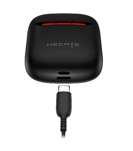 Наушники TWS Edifier Hecate GM3 Plus черный, вкладыши, Bluetooth, до 5.5 ч