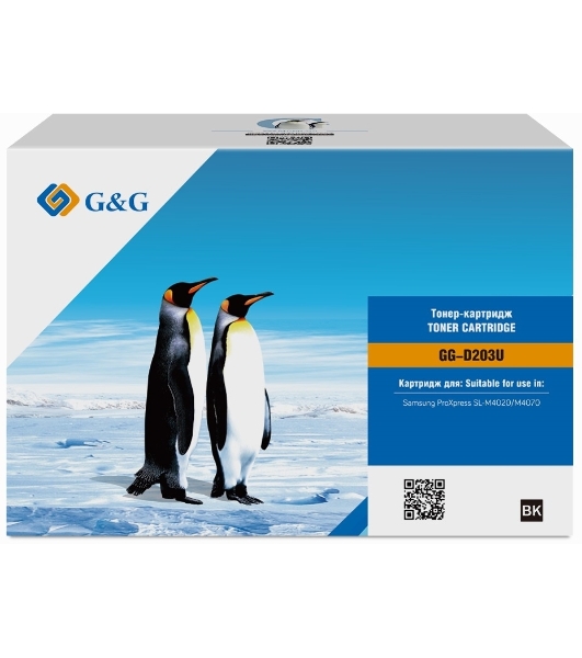 Картридж лазерный G&G GG-D203U черный (15000стр.) для Samsung ProXpress M4020/M4070