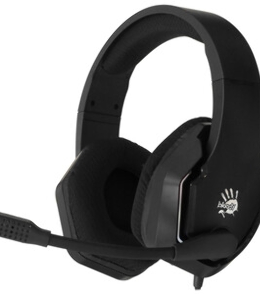 Гарнитура Bloody G260P чёрный, проводная, подсветка