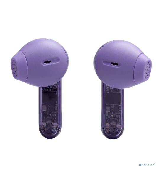 Наушники TWS JBL Tune Flex 2 призрачно-фиолетовый, вкладыши/внутриканальные (трансформер), Bluetooth, адаптивное шумоподавление