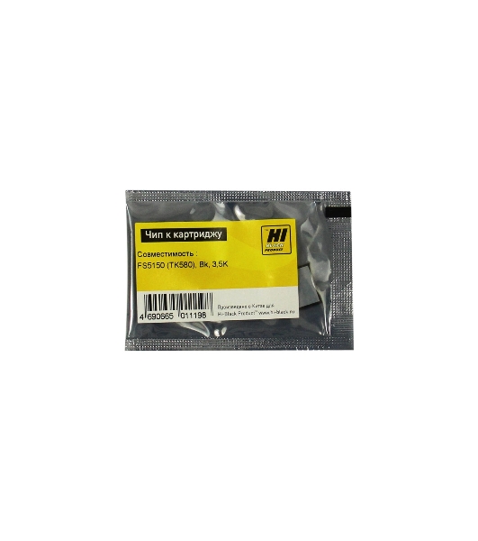 Чип к картриджу Kyocera FS-5150 (Hi-Black), TK-580, 3.5K, BK