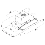 Вытяжка встраиваемая Maunfeld Ouse Touch Glass 60 белый, 60 см, 750 куб. м/ч, 48 дБ, фото19