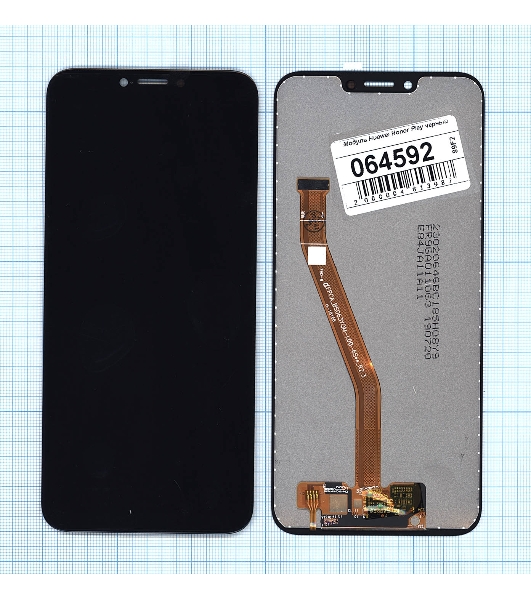 Дисплей для Huawei Honor Play черный