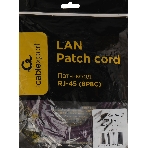 Патч-корд UTP Cablexpert cat.5e, 3м, литой, многожильный, фиолетовый, фото5