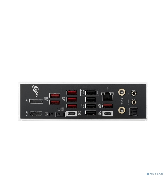 Материнская плата ASUS ROG STRIX B850-E GAMING WIFI, AM5, AMD B850, 4xDDR5, 4xSATA, 5xM.2, 1xPCI-E 5.0 x16, 1xPCI-E 4.0 x16, 1xRealtek 5Gb Ethernet, 1xUSB-C 4, 1xUSB-C 20Gbps, 6xUSB-A 10Gbps, 4xUSB-A 2.0, 3x3.5 мм, 7.1, ATX