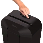Шредер Fellowes PowerShred LX41 черный (секр.P-4)/перекрестный/8лист./17лтр./скрепки/скобы/пл.карты, фото10